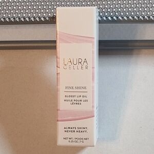 Laura Geller Fine Shine Glossy Lip Oil Color Sweet Pink NIB .25 Oz/ 7 G